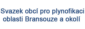 Logo svazku obcí pro plynofikaci oblasti Bransouze a okolí